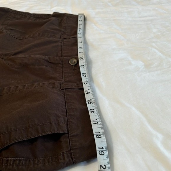 Dockers Capri Pants with Pockets, Mid Rise Curvy, Brown, 16 - Picture 6 of 10
